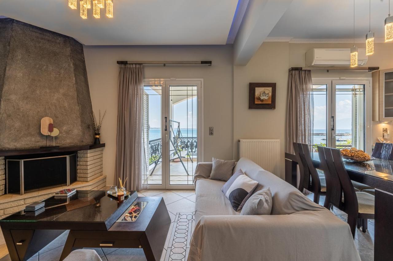 Ferienwohnung Bay View House Petalídhion Exterior foto